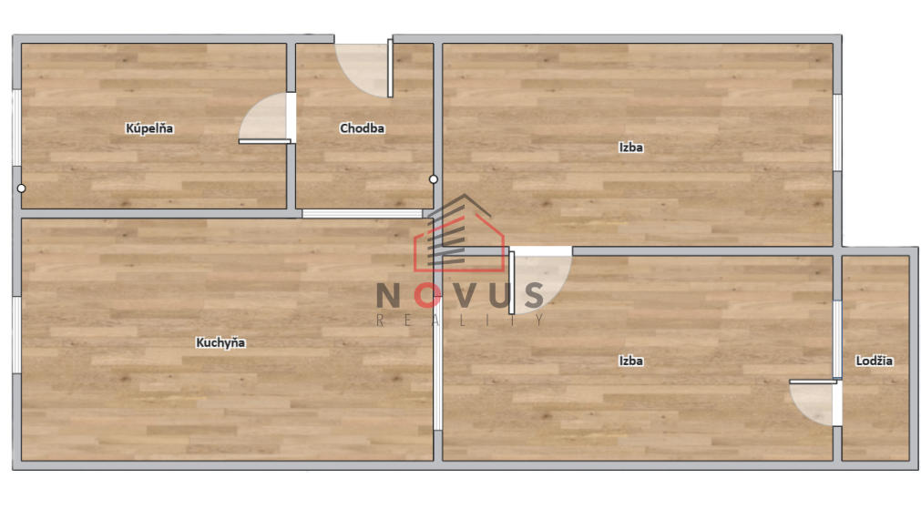 Na predaj 2 izbový byt Dubnica nad Váhom , 47 m2 ,ul.Bratislavská