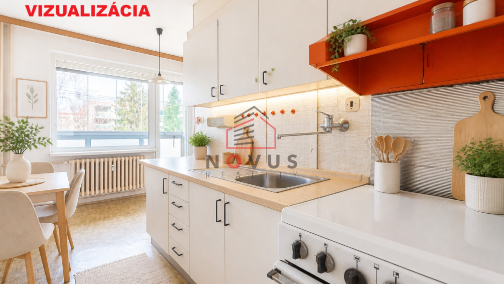 Na predaj priestranný 2-izbový byt 62 m² s 2 balkónmi a investičným potenciálom – Dubnica nad Váhom, Centrum I