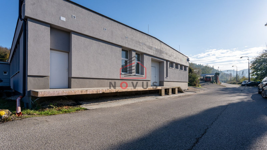 Na prenájom skladovo-výrobný priestor 330 m² s kanceláriami  Dubnica n/V, ul. Štúrova