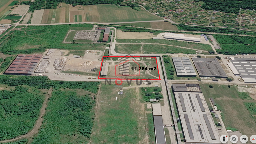 Na predaj priemyselný pozemok 11.264 m2,  Dubnica n/V