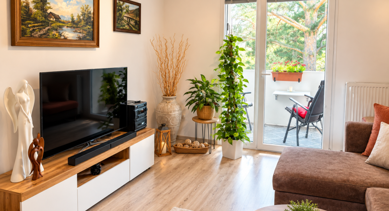 Na prenájom zariadený 2 izbový byt , 47m2,Dubnica n/V,ul.Moyzesova